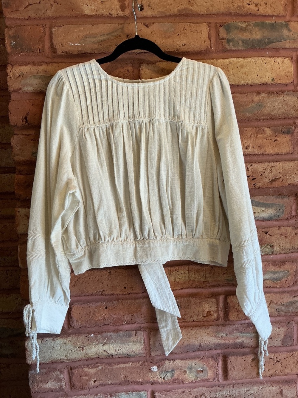 Cleobella Organic Cotton Crop Blouse